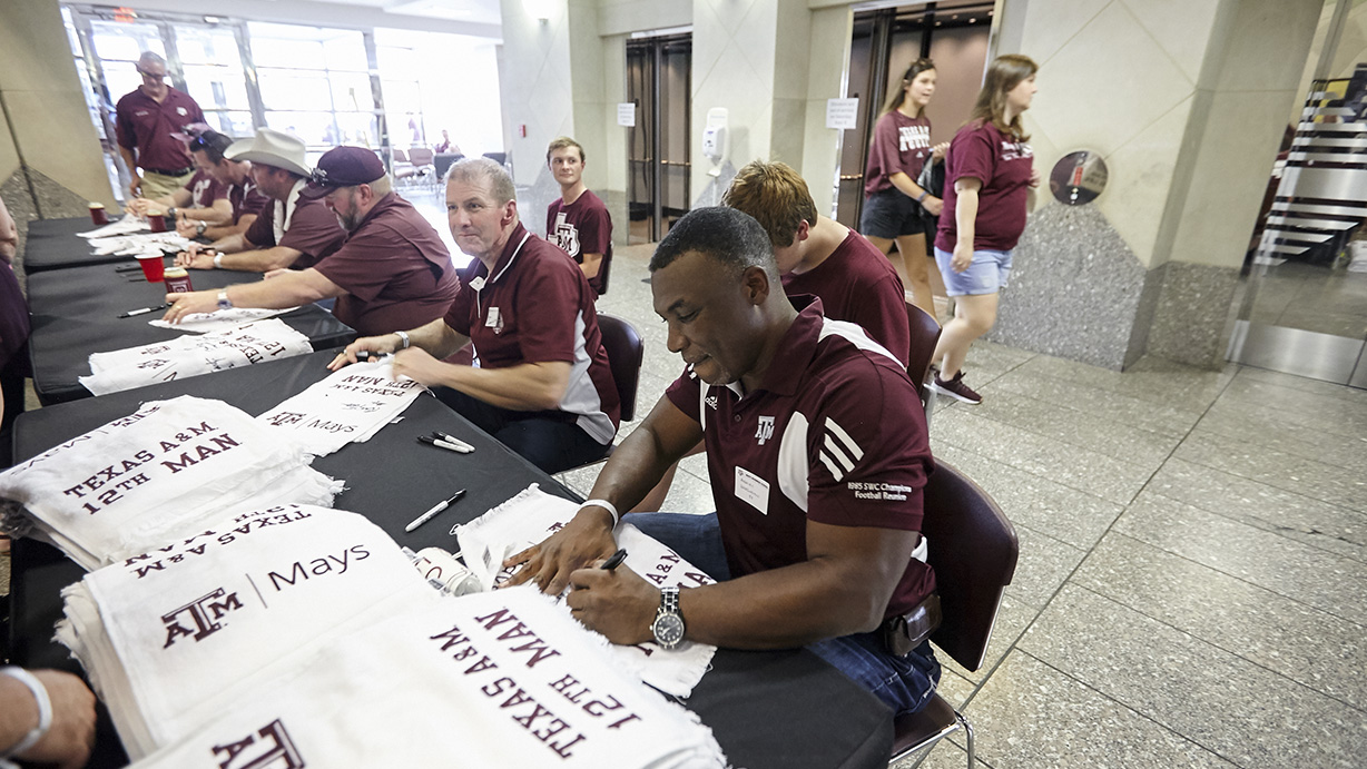 12th Man Kickoff Team Foundation helps Mays Business School Celebrate 50 Years!